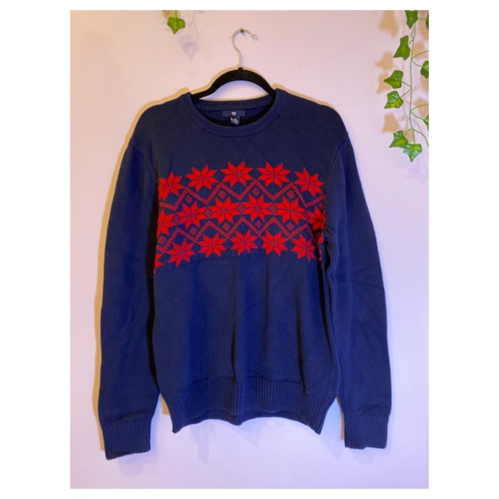 Gap Men’s Long Sleeve Merino Wool Blend Sweater
